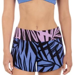 Hurley Mystic Leaves 2.5" Soft Waist Stretch Fit Swim Surf Athletic Boardshorts